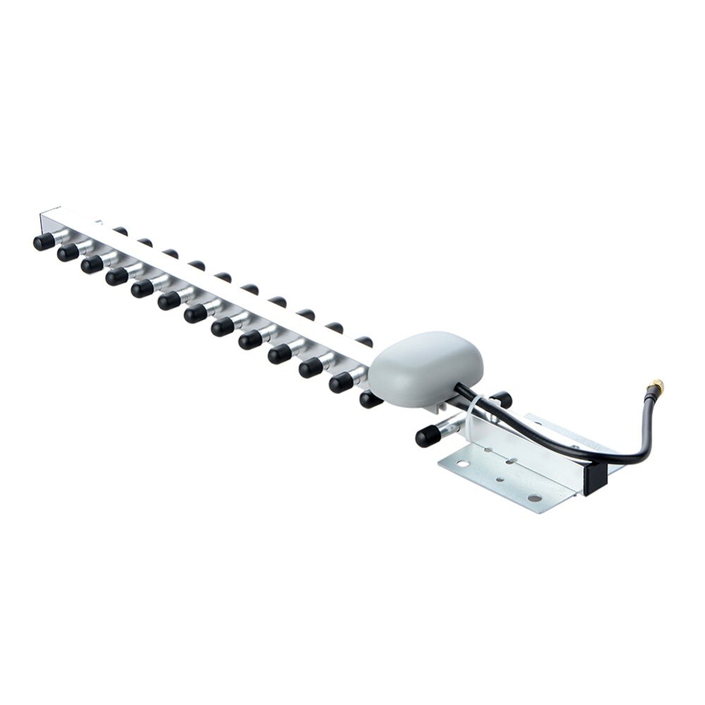 4G 25dBi de alta ganancia de la antena WiFi al aire libre Antena Yagi de RP-SMA hombre direccional de módem amplificador RG58 1,5 m Cable