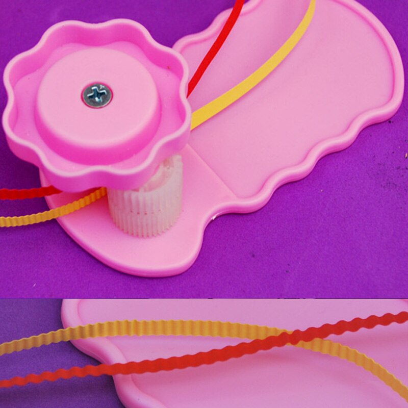 1 Pcs Arts Crafts Sewing Craft DIY Wave Shape Craft Paper Scrapbooking Stamping Plastic Paper Quilling Tool