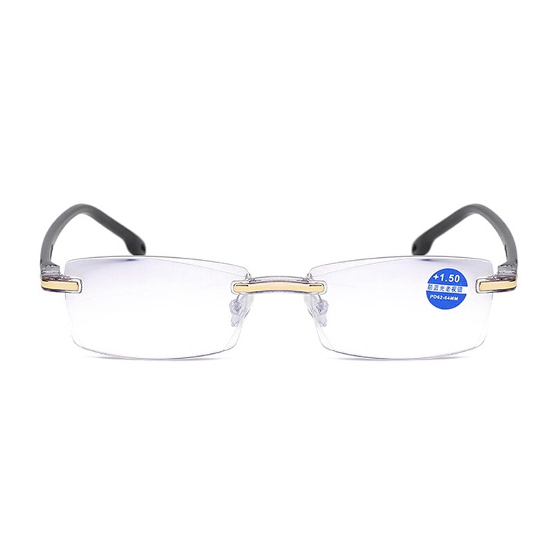 Progressive Multifocal Reading Glasses Women Men Anti-blue Light Hyperopia Glasses Near and Far Presbyopic Spectacles +1.5 2.0