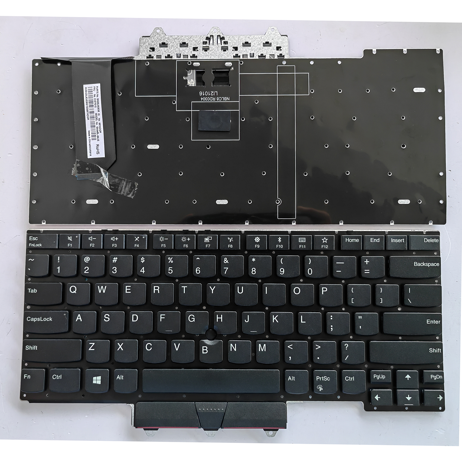 US Layout Keyboard for LENOVO IBM Thinkpad E14 GEN 1 20T6 20T7 20RA 20RB 20TA 20TB,P/N:V185920DK1 V185920BK1 PK131D53B26: PURPLE