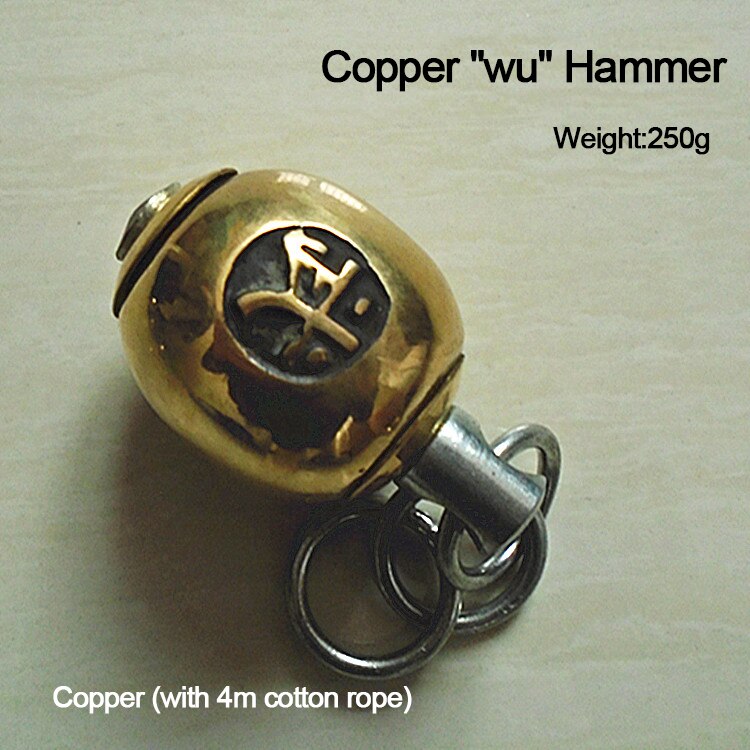 Martin Arts Meteor Hammer Shaolin Martin Arts équipement Javelin équipement de Fitness en plein air: Copper wu hammer