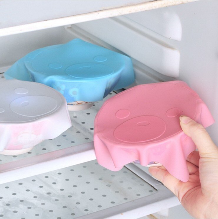 6 stks/set Siliconen Cover Vers Houden Stretch Deksels Caps voor Voedsel Pot Schotel Keuken Accessoires kopen vanaf een prijs van 3.34