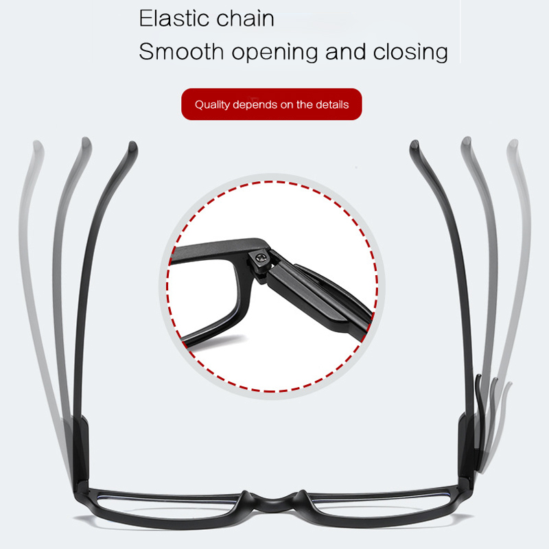 iboode Anti Blue Ray Reading Eyeglasses Men Women Comfortable Small Presbyopia Frame PC Lens Hyperopia Glasses Diopter +1.0 1.5