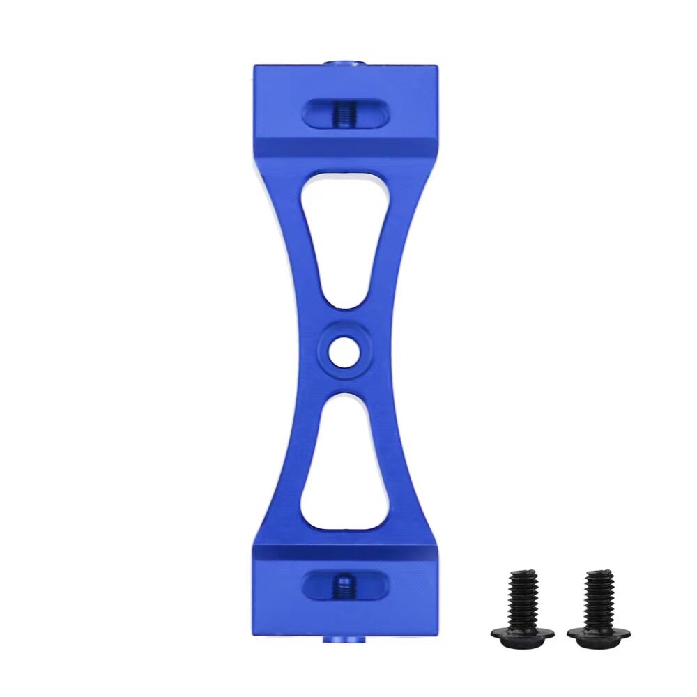 Metalen Beugel Kit Voor Wpl B1 B14 B16 B24 C14 C24 B36 Mn D90 D91 Rc Car Upgrade Onderdelen Beam center Vaste Accessoires: Blue