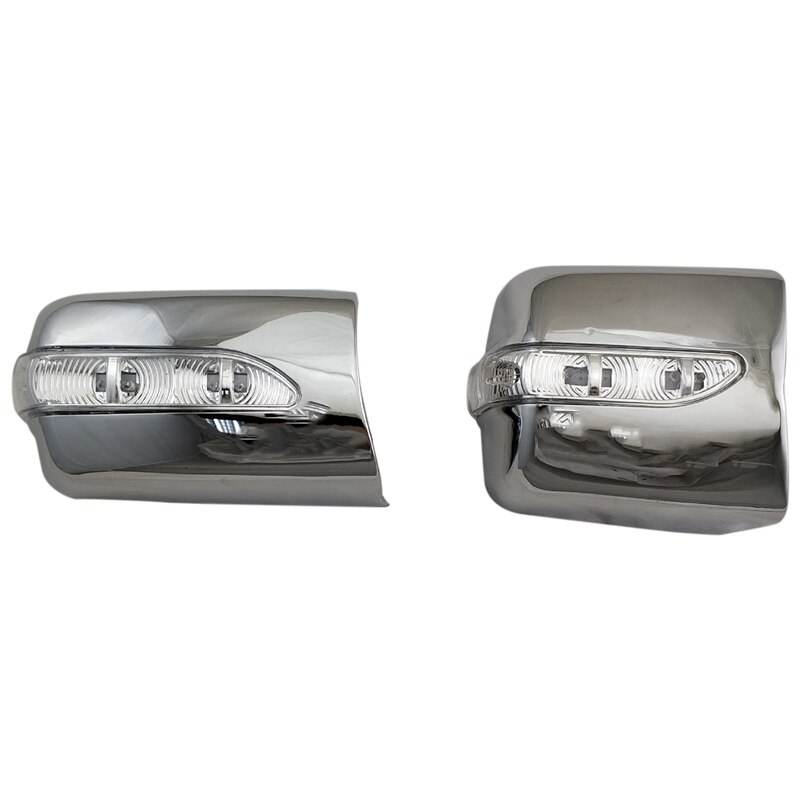 Espelho lateral capa com led side blinker lhd para mercedes benz w124 e classe 1986-1994