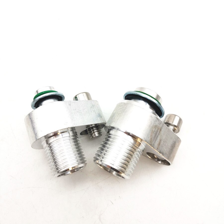 LS Swap AC Compressor Adapter Fittings for Denso 10S17F 10S20F Billet Aluminum