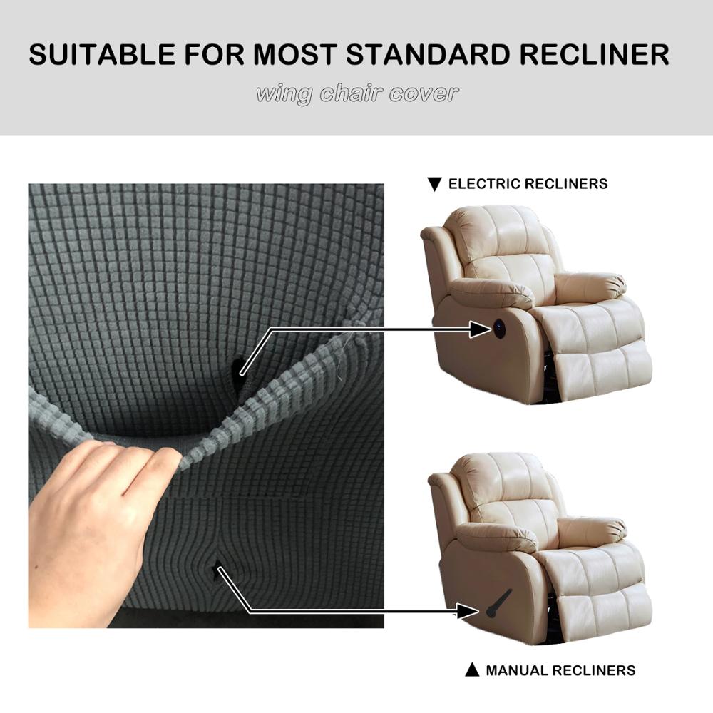 1- -delads stretch fåtölj slitstarka mjuka högstretch jacquard soffa möbelöverdrag form passform stretch snygg fåtölj