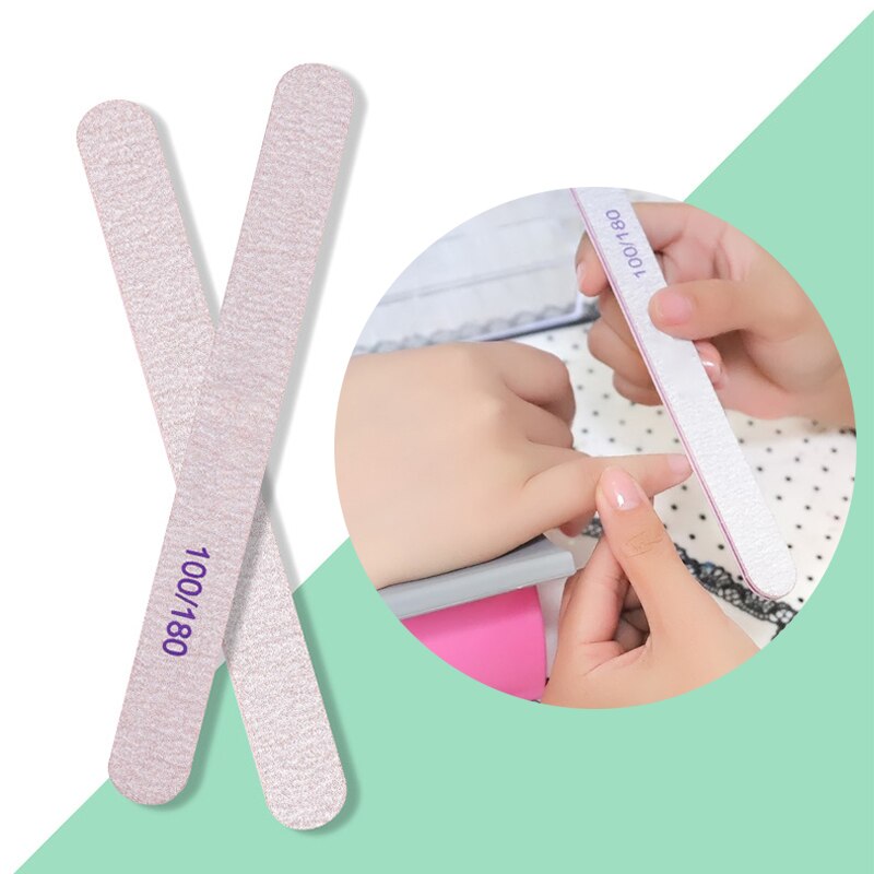 12-5Pc Professionele Nagelvijlen Buffing Schuren Files Block Manicure Nagel Art Buffer Polish Nagelvijl Nail art Tips Manicure