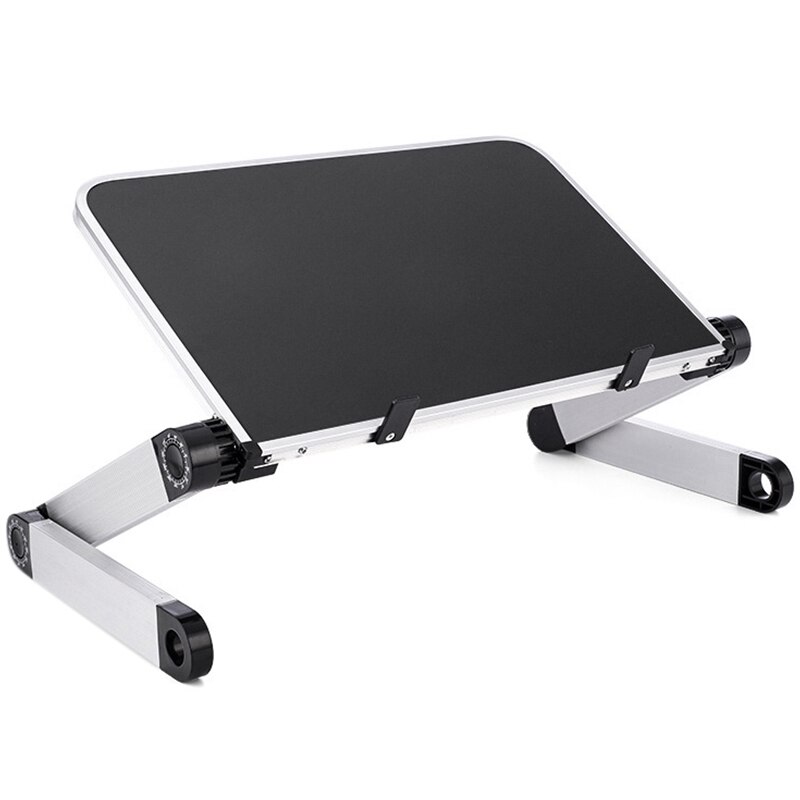 Multifunctional Aluminum Alloy Folding Computer Desk Adjustable Sofa Bed Multi-Purpose Lazy Computer Desk: Default Title