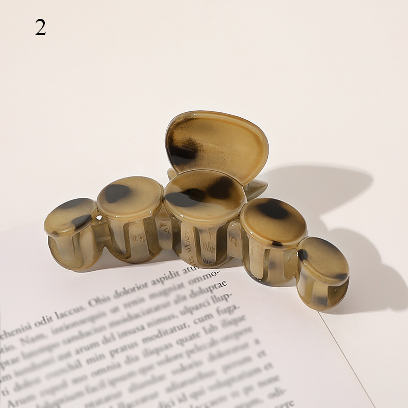 Leopard Acrylic Hair Clip Claw Clip Hair Clips for Women Hair Claw Hairpin Girl Claw Clip Hairclip Hair Accessories: 2