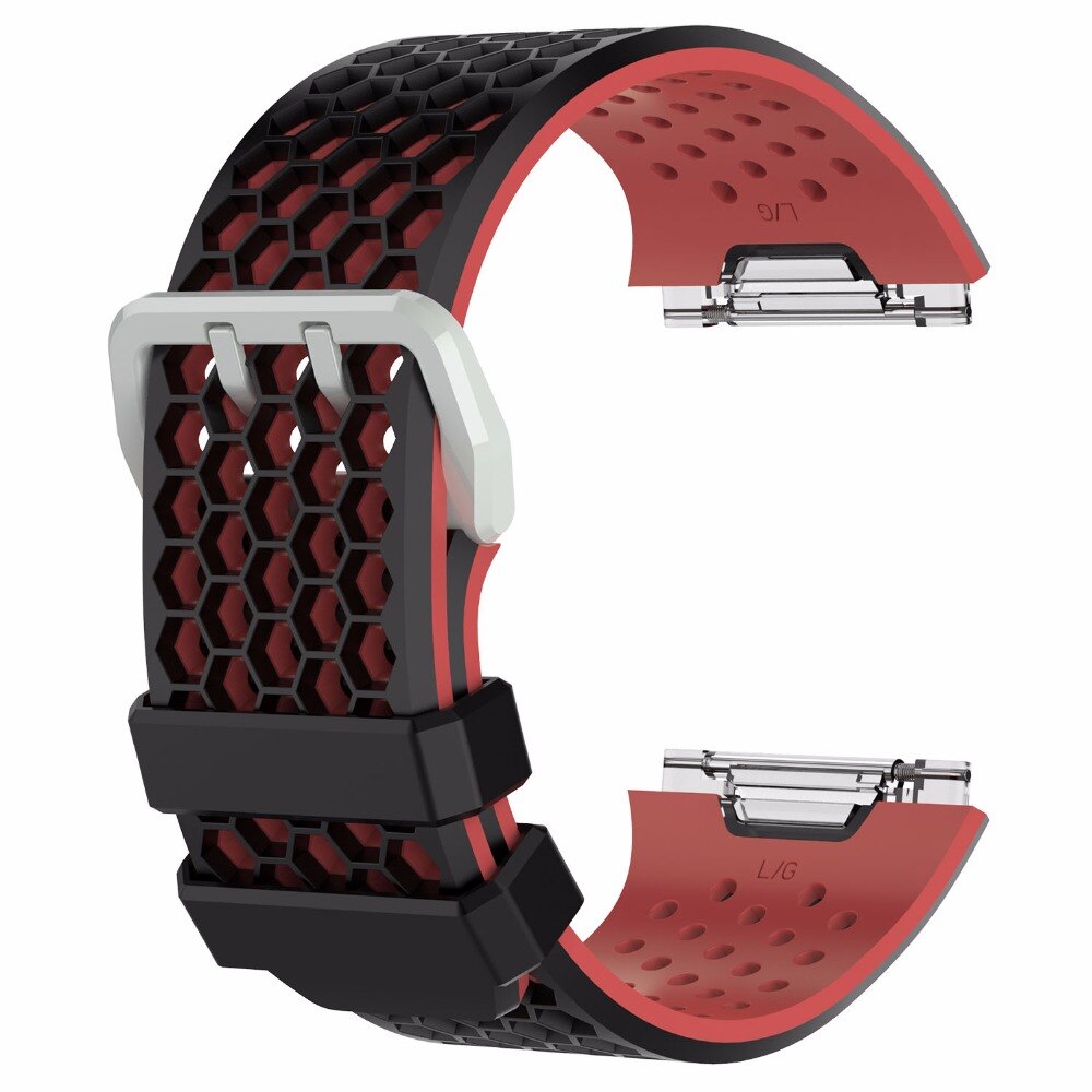 Bracelet de montre tschick pour fitbit ionic, bracelet de sport en silicone, bracelet de remplacement pour fitbit ionic