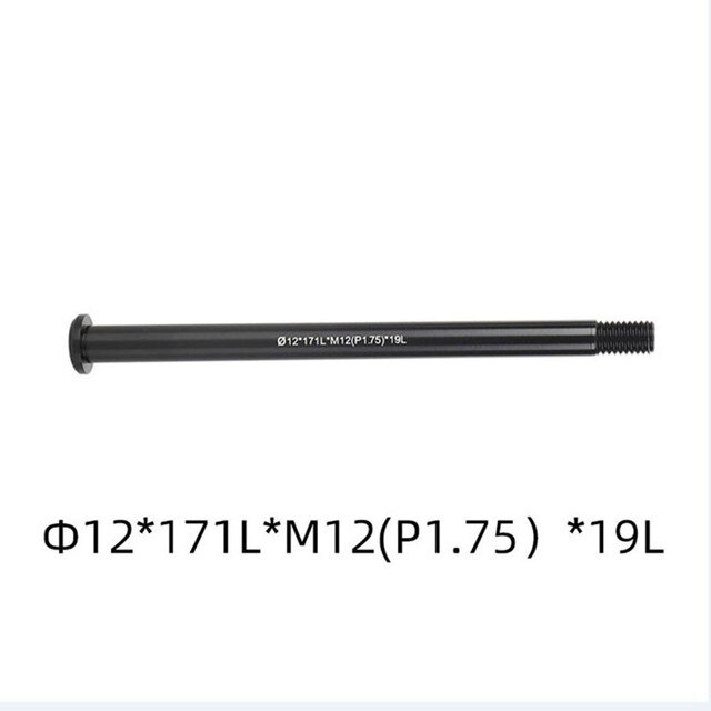 MTB Bike Thru Axle Mountain Road Bicycle Replacement Front Rear Thru Axle 12mm 15mm 122-181L P1.5 P1.75 Aluminum Alloy Parts: F