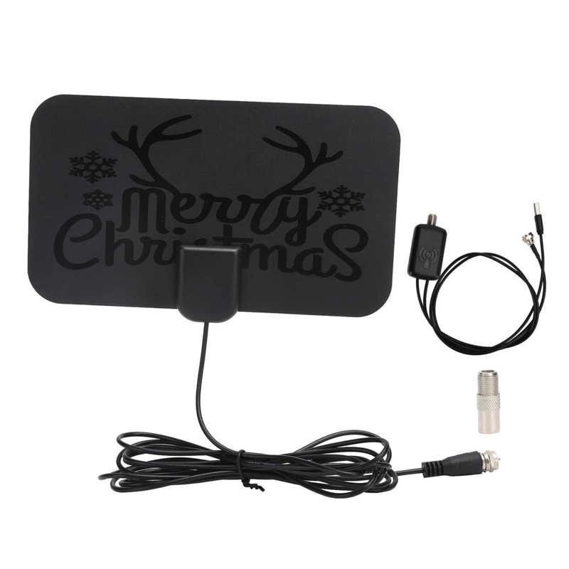 HD TV Antenna with Signal Amplifier Mini Indoor Signal Reception Digital Antenna wifi antenna: Default Title