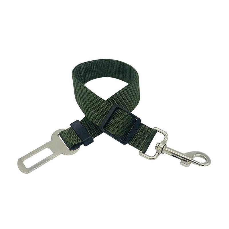 Intrekbare Verstelbare Dog Seat Belt Auto Voertuig Vaste Huisdier Aangelijnd Pet Seat Belt Dierbenodigdheden: green