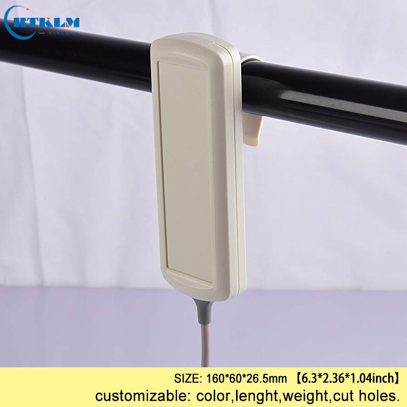Handheld electric box DIY junction box handheld speaker box abs plastic electronic project instrument box 160*60*26.5mm IP55