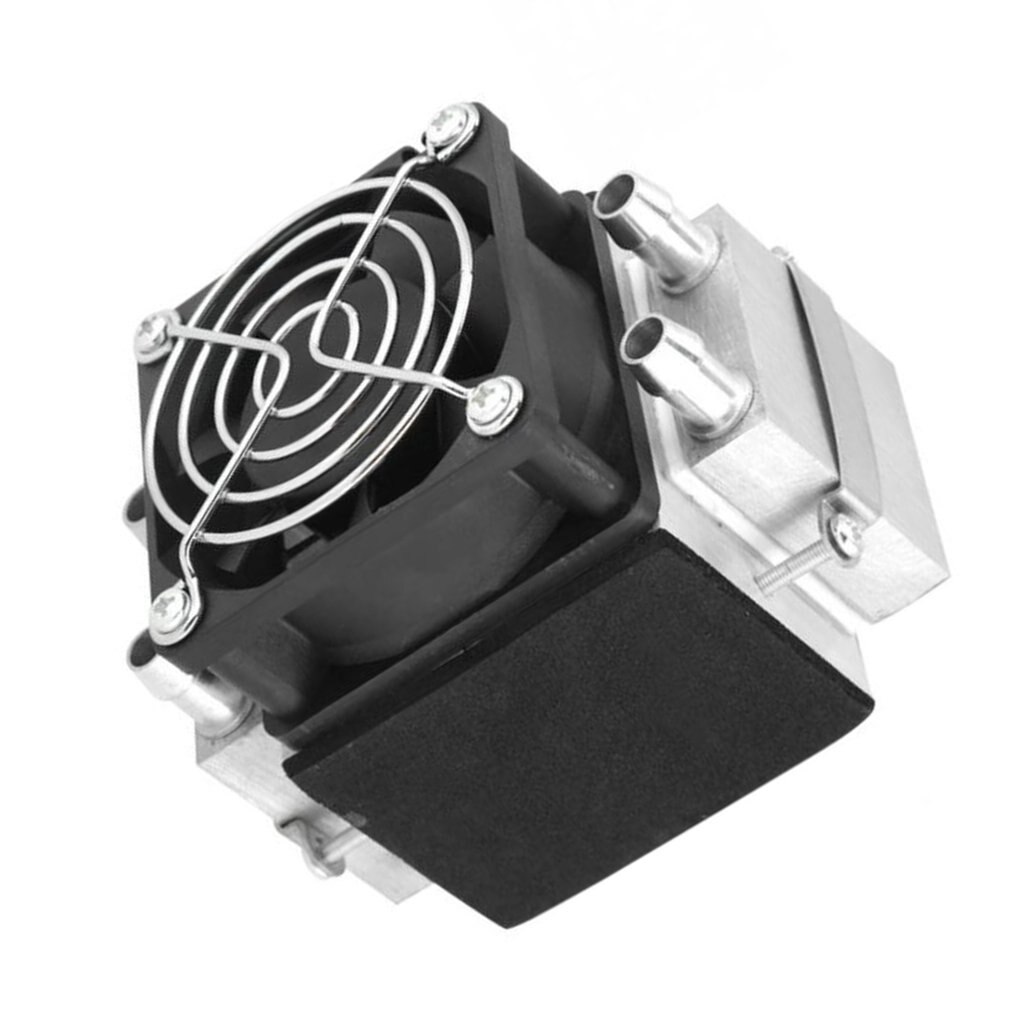 DC12V 108W Aluminum Water Cooling Radiator Fan Semiconductor Electronic Peltier Refrigeration Freezer Small Air Conditioner