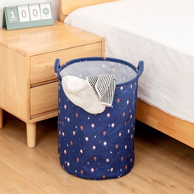 X-shape trois grille maison panier à linge trieur pliable panier à linge organisateur imprimé pliable panier à linge grand
