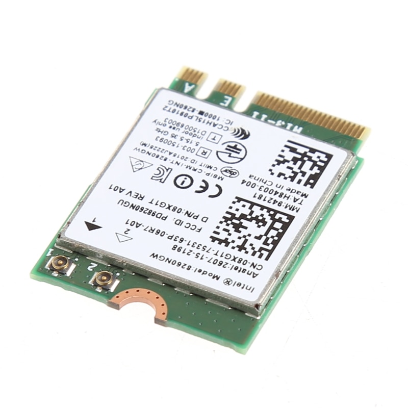 Dual Band 867M Bluetooth V4.2 M.2 Wireless Card For Intel 8260 AC DELL 8260NGW