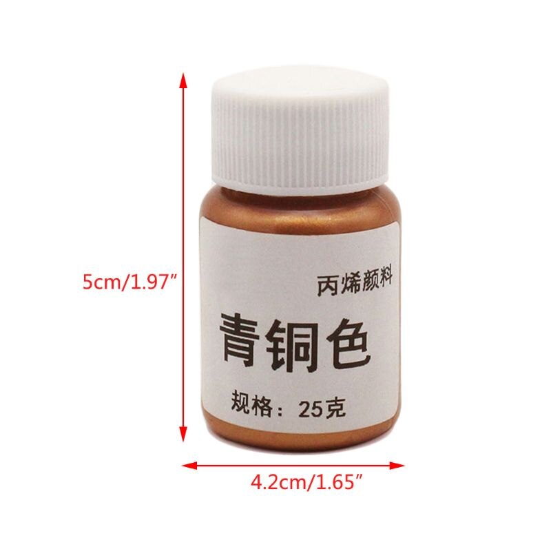 Acrylic Pigment Metallic Paint Drawing Art DIY Handmade Enamel Ceramic Gypsum Canvas Kite Painting Coloring Tool