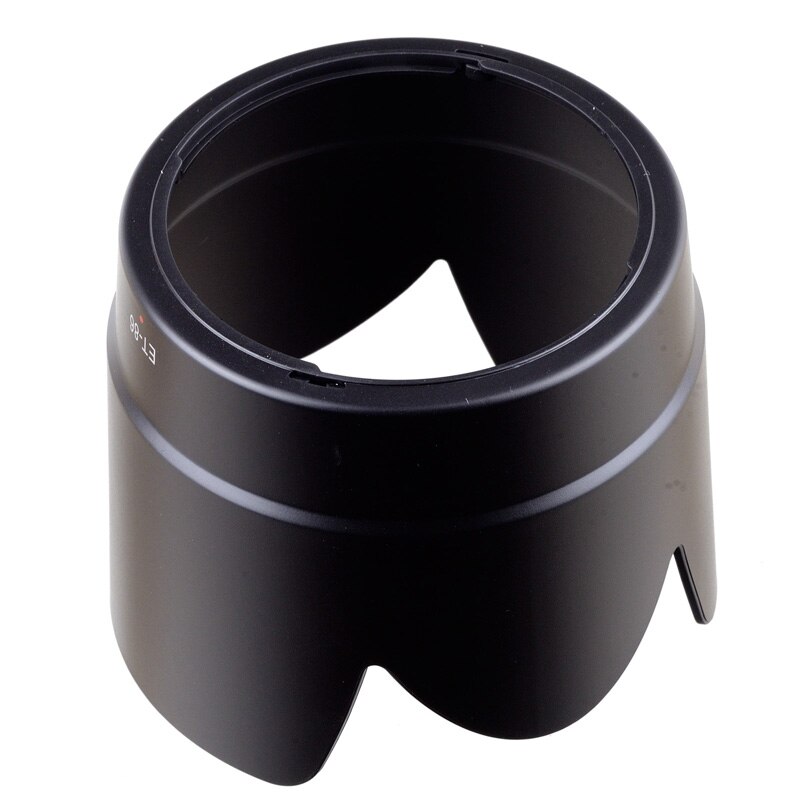 1pcs black/White ET-86 ET86 Lens Hood for CANON EF 70-200mm f/2.8L IS USM lens 70-200 2.8 hood