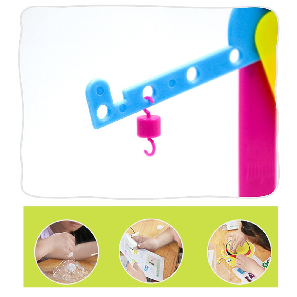 Escala de equilibrio de principio de palanca para niños juguete educativo temprano herramienta de enseñanza de Física de Material herramienta de combinación de Juguetes DIY