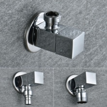 Universal Square Valve and Cold Water Angle Valve Bathroom Accessories Water Filling Valves for Sinks