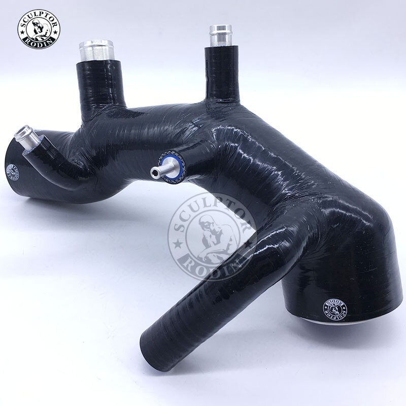Silicone Turbo Inlet intake induction pipe hose For Subaru IMPREZA WRX STi GC8 VER.3-4 EJ20: MK3-4 black