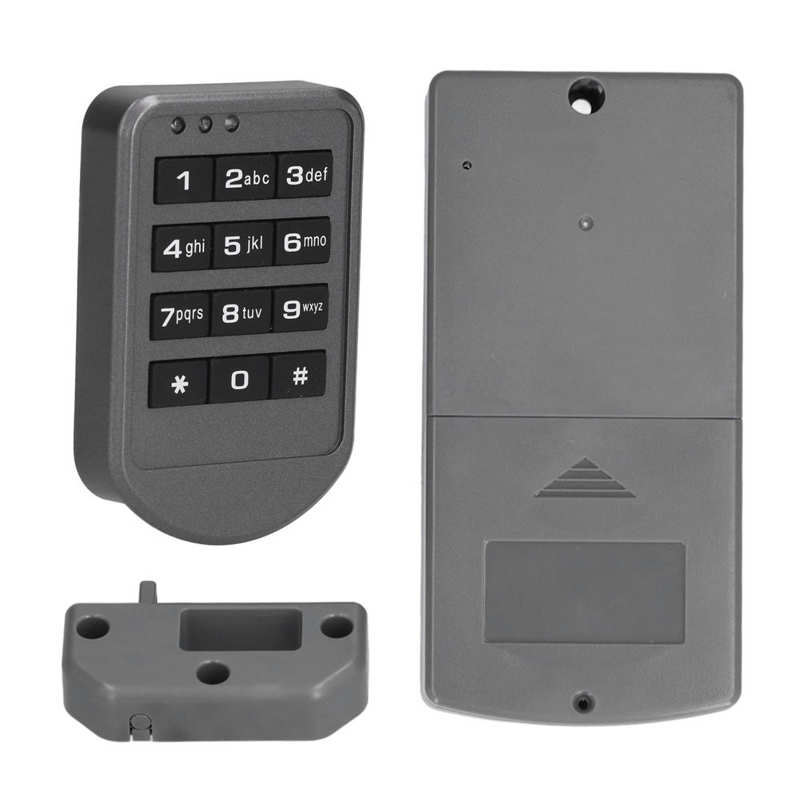 Electronic Cabinet Lock Smart Safe Durable Digital Number Keypad Door Locker for File Cabinet Home Office Library Door