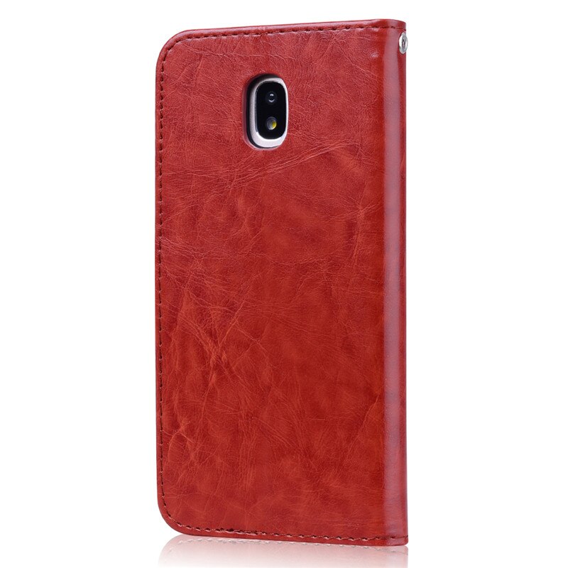 Case For Samsung Galaxy J3 Wallet PU Leather Phone Case For Samsung J3 J330F J330 SM-J330F Case Flip Silicone Cover