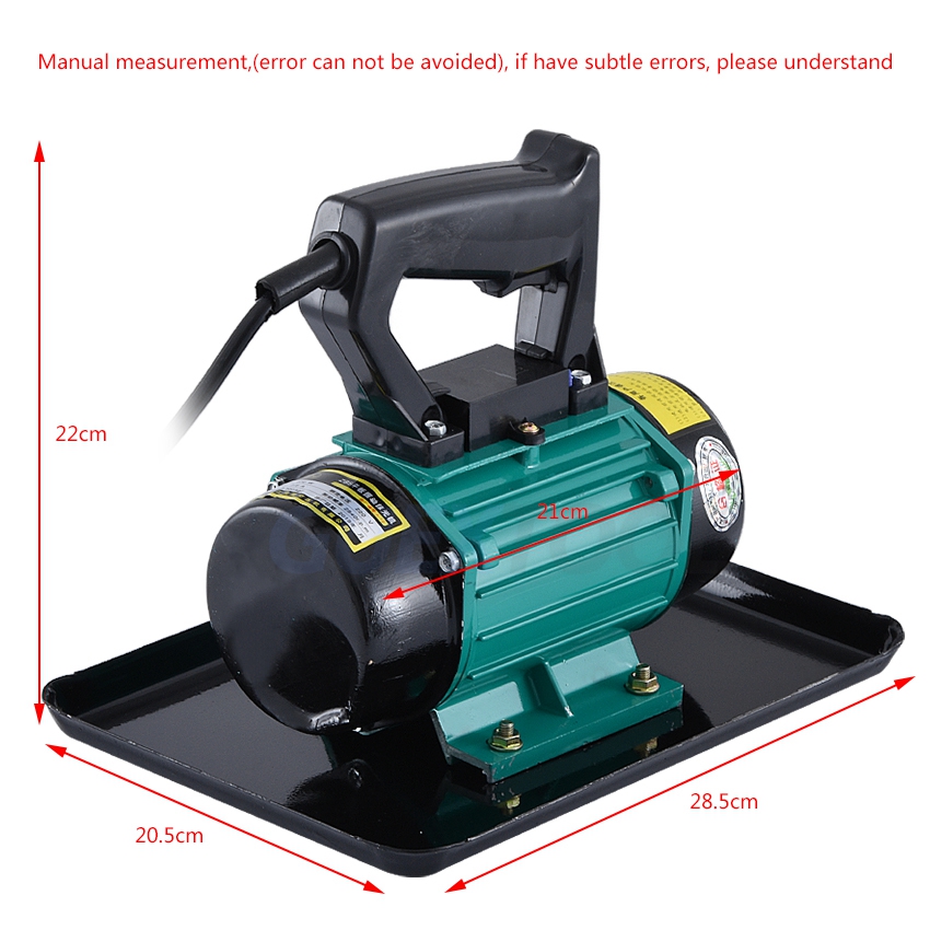 220V/380V Hand-Held Concrete Vibrator Small High Efficiency Cement Troweling Vibrator Portable Cement Polisher Vibrating Machine