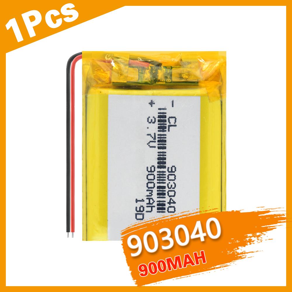 903040 3.7V 900Mah Lithium Polymeer Batterij Li-Po Oplaadbare Batterijen Met Bescherming Boord Voor MP3 MP4 MP5 bluetooth Oortelefoon