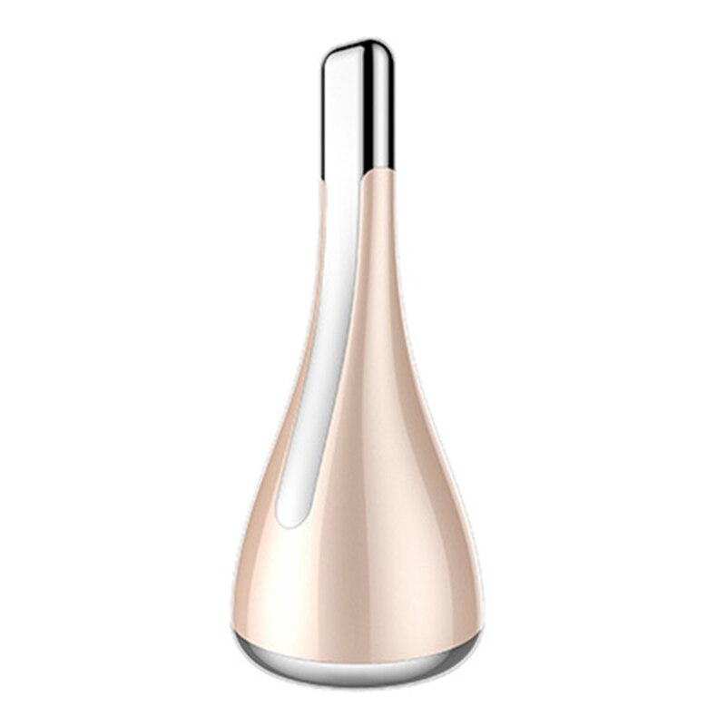 Magnetische Inductieve Therapeutische Instrument Micro Huidige Gezicht Faial Massage Apparaat Kleine Halter Spinner Schoonheid: Goud