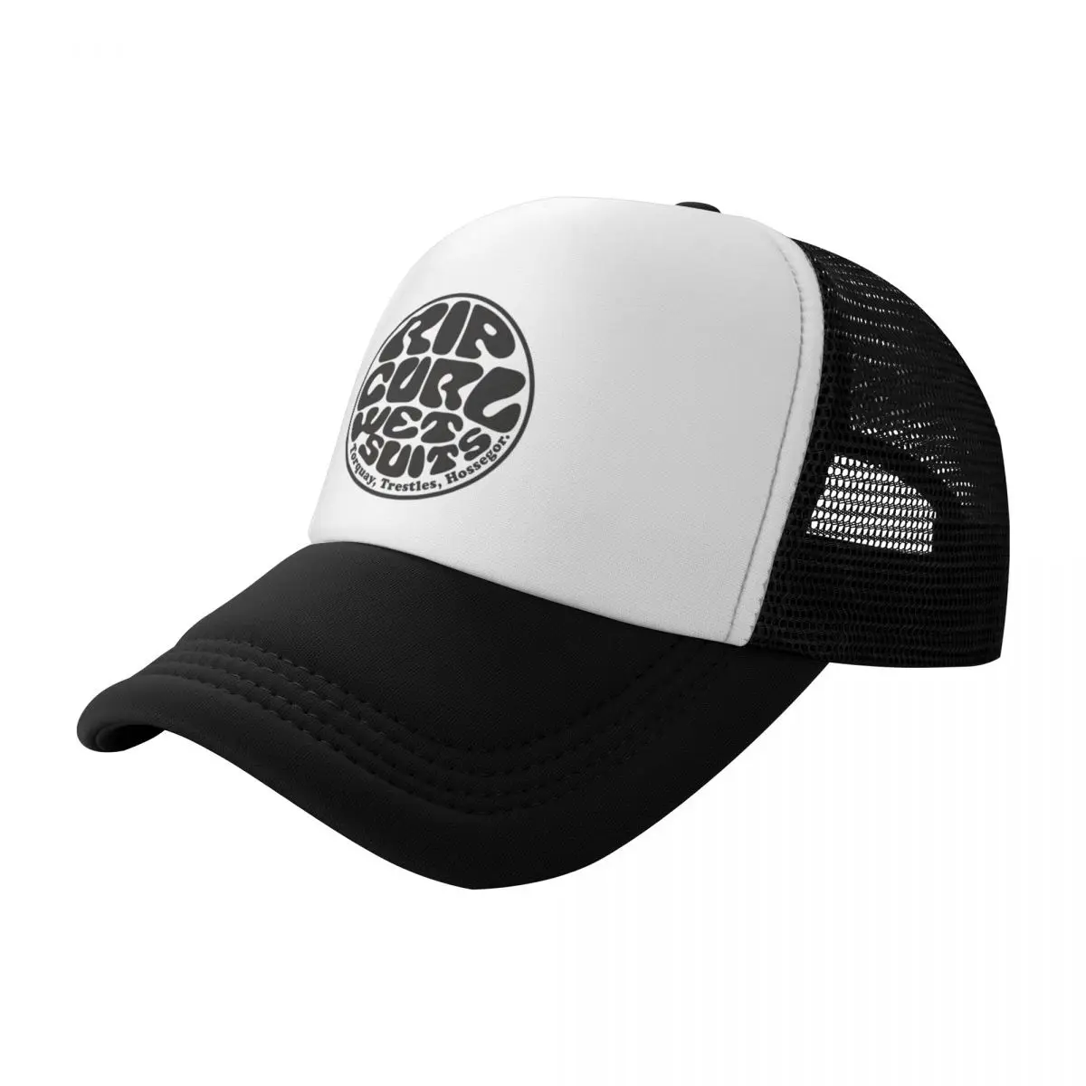 rip curl australia surf Baseball Cap Horse Hat Gentleman Hat Hat Man Luxury For Man Women's: black