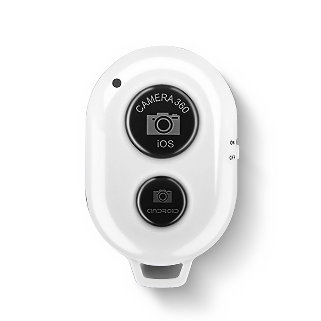 Bluetooth Pulsante di Scatto della Fotocamera Dello Smartphone Controller Adattatore Bluetooth Selfie Tasto del Telecomando per Xiaomi Huawei: C