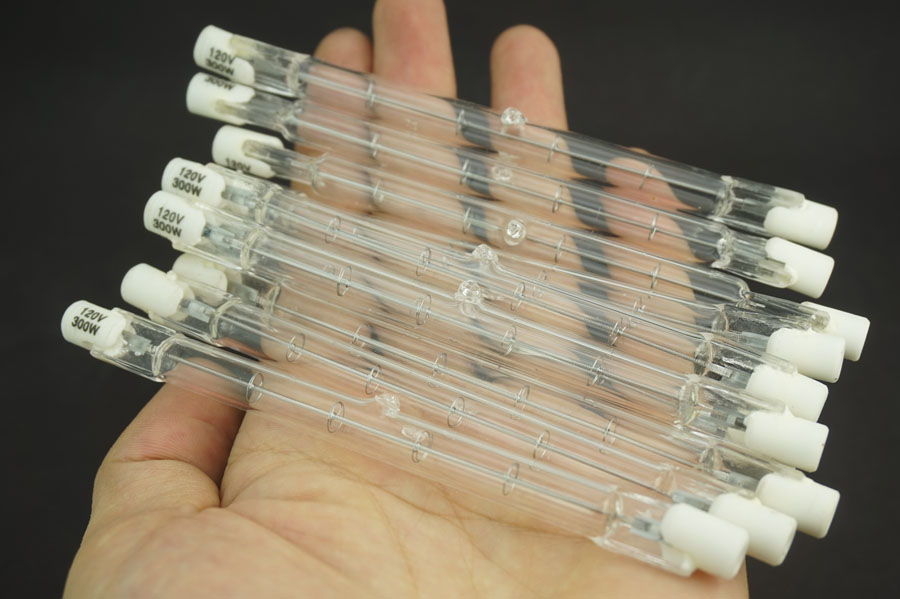 Halogen Lamp J118 118mm 110V 300W R7S Halogen Bulb Tube Quartz Tube Glass