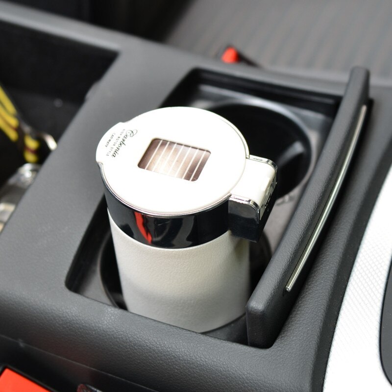 CA08 Auto Asbak Koolstofvezel Auto Asbak met Licht Auto Asbak LED Verlichting Auto Levert