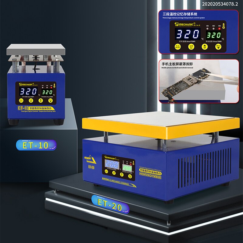 Multifunction Heating Platform Intelligent Digital Constant Temperature Table for BGA PCB Desoldering LCD Screen Separator tools