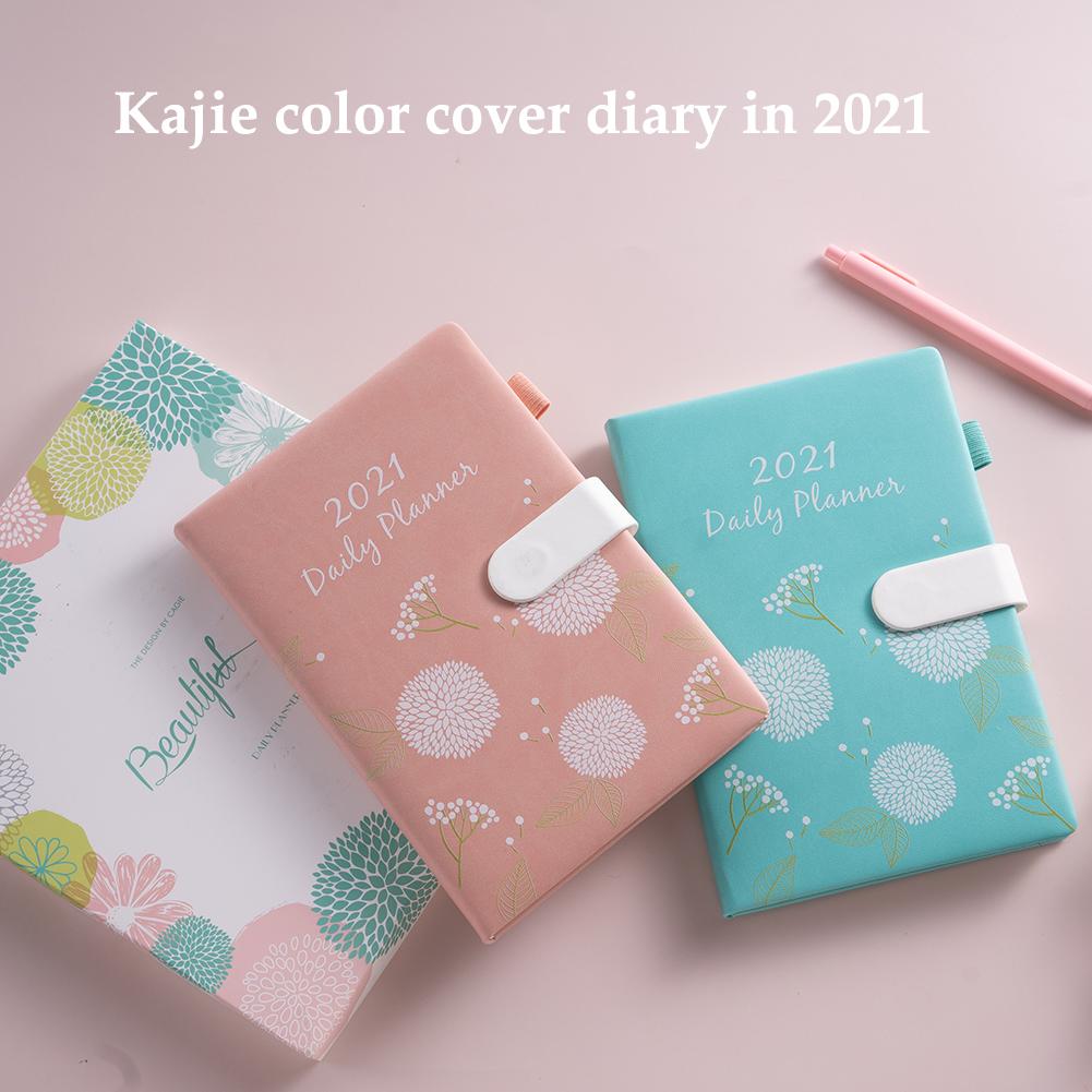 Daily Weekly Monthly Journal Planner Notebook Agenda Planner Plan A5 Notebook Stylish Floral Schedule Office Stationery