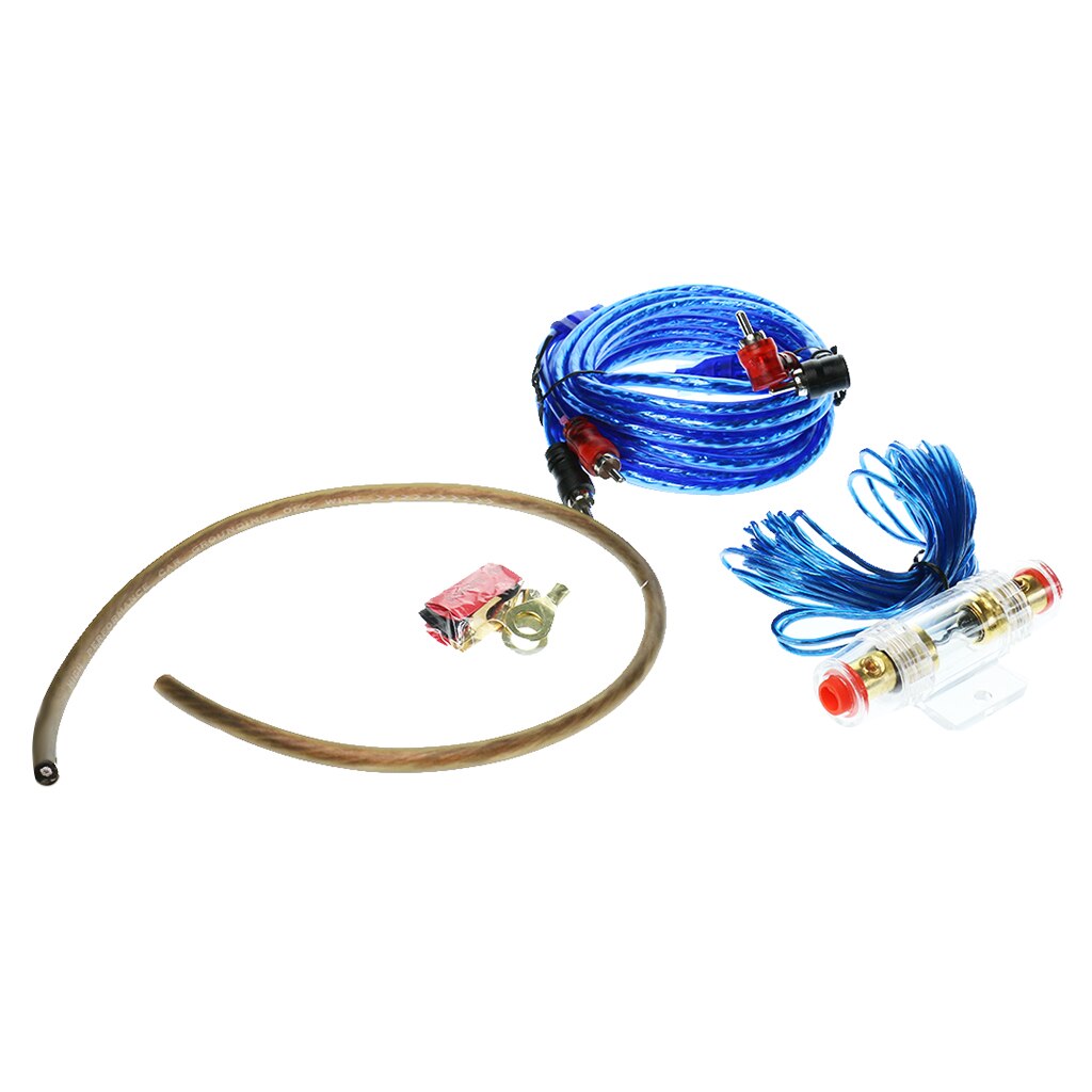 Auto Replacement Car Stereo Audio Subwoofer Amplifier Wiring Cable Set