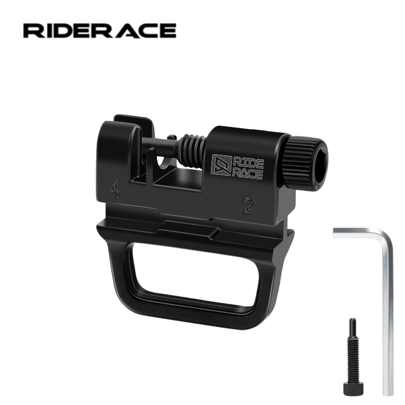 RIDERACE Carbon Steel Bicycle Chain Cutter Universal MTB Road Bike Chain Pin Remover Link Breaker with Wheel Rim Wrench Cycling