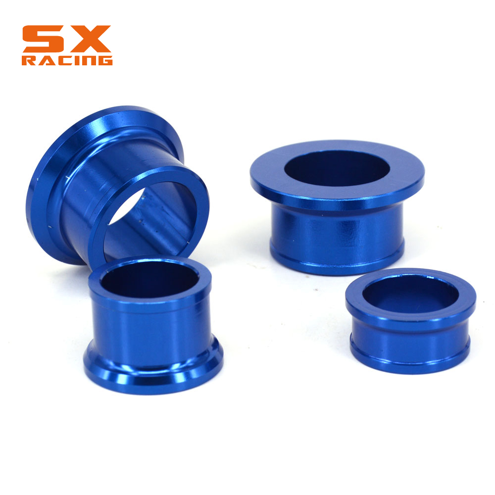 Motorcycle CNC Front Rear Wheel Hub Spacer Set For YAMAHA YZ250F YZ450F YZ 250F 450F