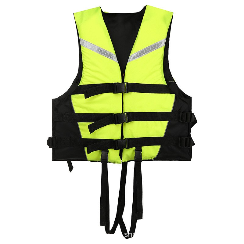 Adults Adjustable Life Wear Jacket Aid Vest Kayak Buoyancy Fishing Boat Watersport Colorful Drifting Life Wear Jacket Unisex #T3