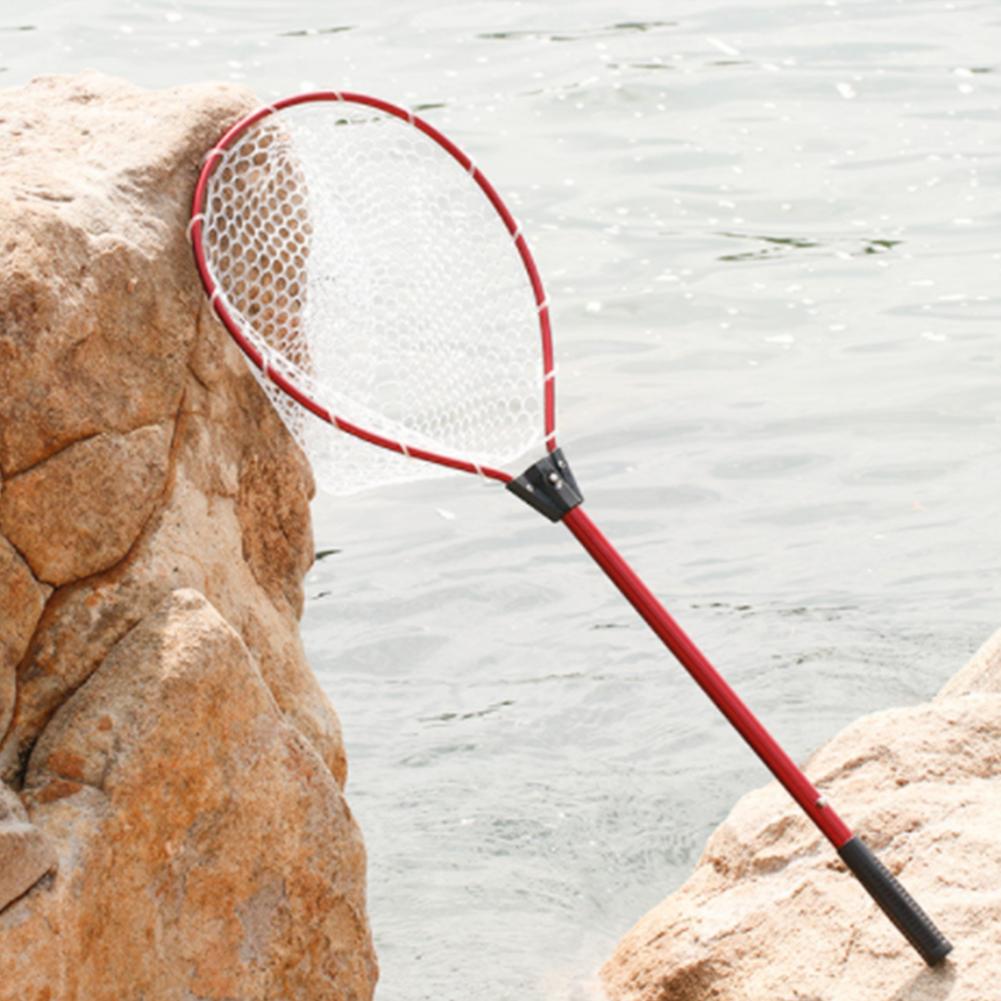 SUPVOX Rete da Pesca in Lega di Alluminio Telescopica con Maglia Spessa