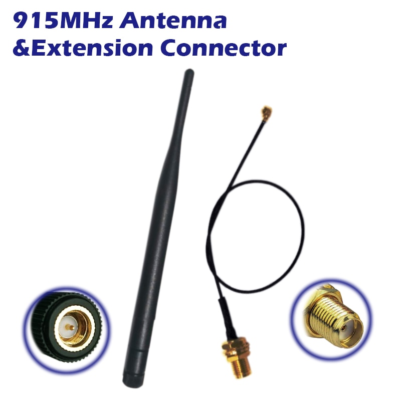 915mhz lorawan antena 5dbi com 20cm 1.13 trança cabo conector omni para nbiot nó comunicação portão de controle sem fio-maneira