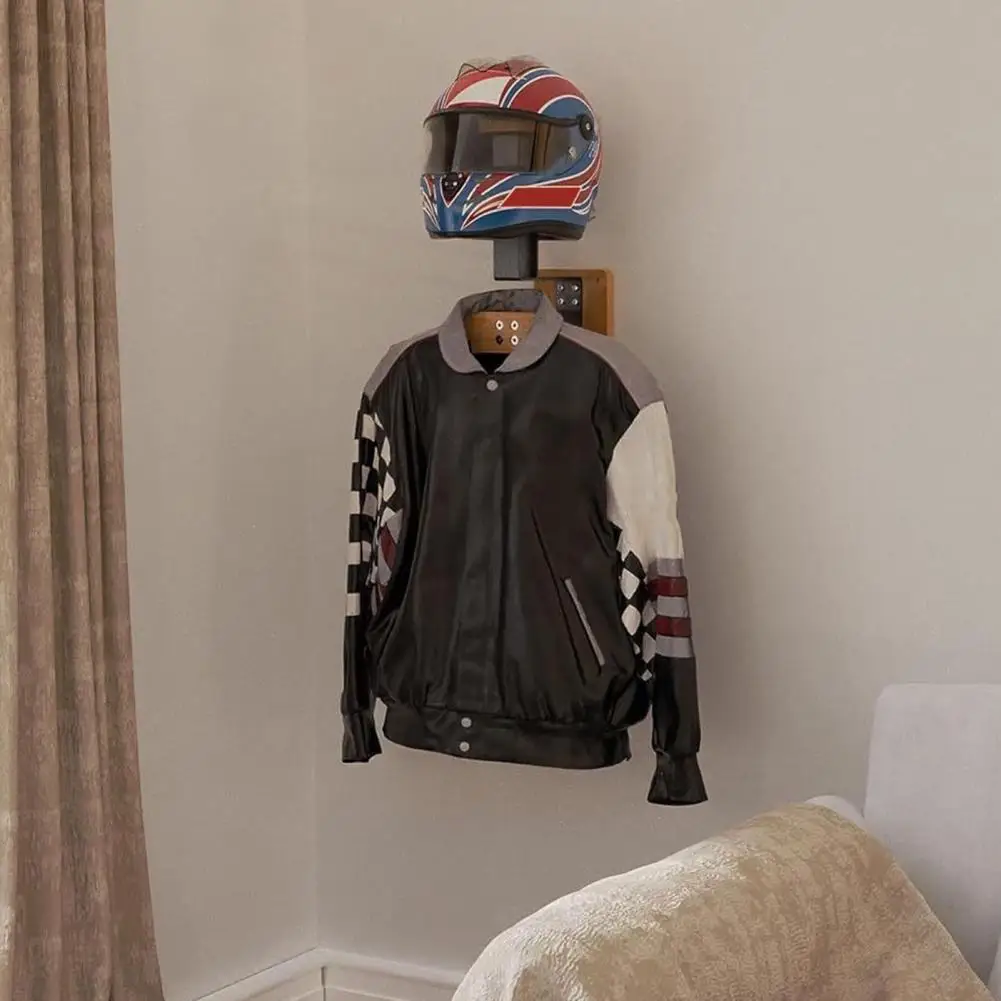 Zauberstab Halterung Motorrad Helm Halfter Jacke Aufhänger Starke Tragende Einfache Installation Getriebe Organizer Radfahren Anzug Lagerung Ra