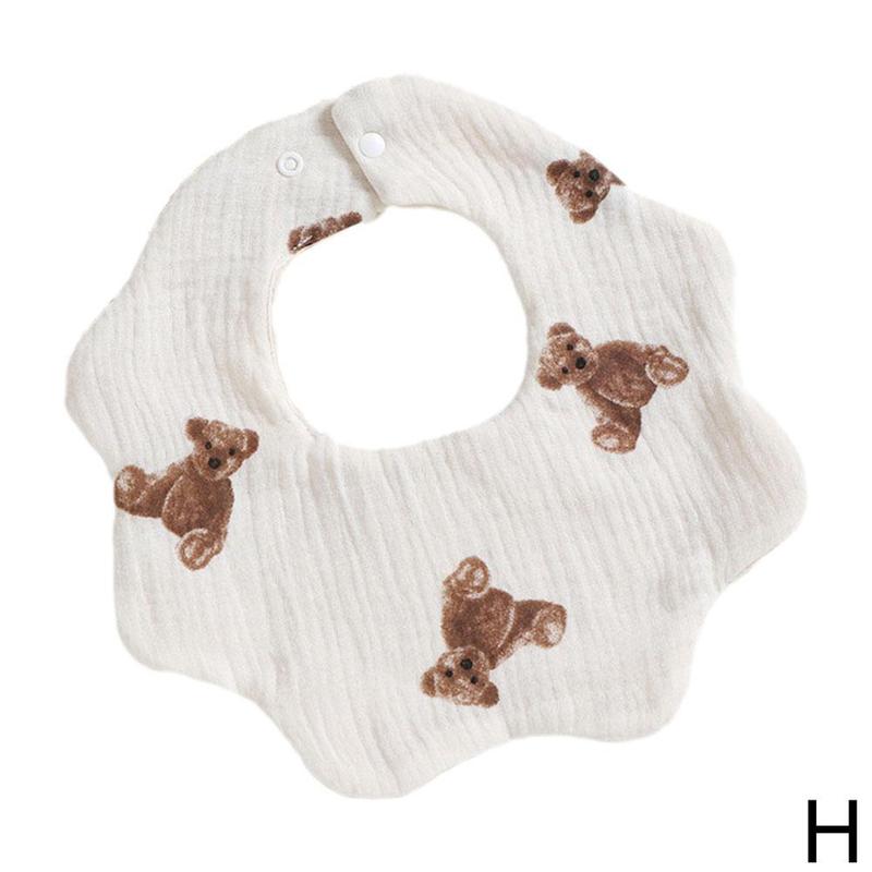 Baby Lätzchen Speichel Handtuch Baumwolle Für Netter Junge Mädchen Wasserdichte Fütterung Lätzchen Tuch Säuglings rülpsen Tücher tapsen Lätzchen: H