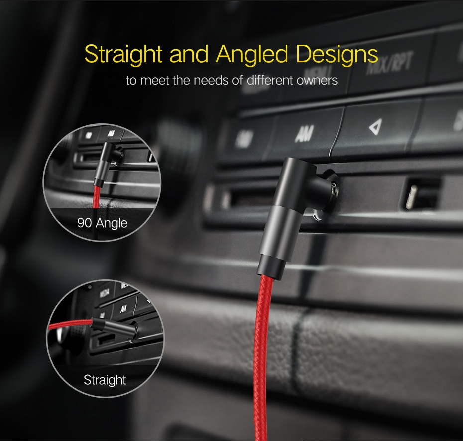 Audio- Kabel 3,5mm Aux Kabel Gold Überzogene 3,5mm Jack Audio- kabel für Auto Kopfhörer MP3/4 Telefon lautsprecher Hilfs Kabel