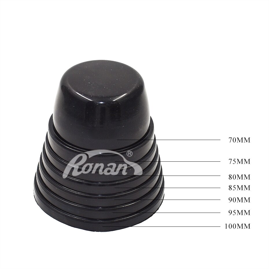 2 stuks rubberen doppen retrofit tuning auto universele stofkap 70 75 80 90 95 100mm voor koplampen auto accessoires