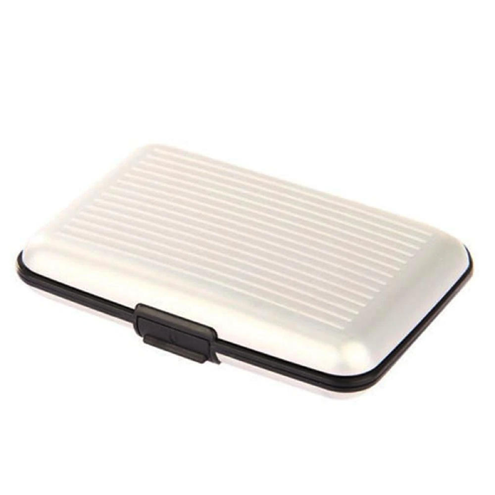 Przenośny portfel na karty kredytowe Metalowy identyfikator Wodoodporny ochraniacz na karty kredytowe dla kobiet i mężczyzn Portfel podróżny: Brązowy