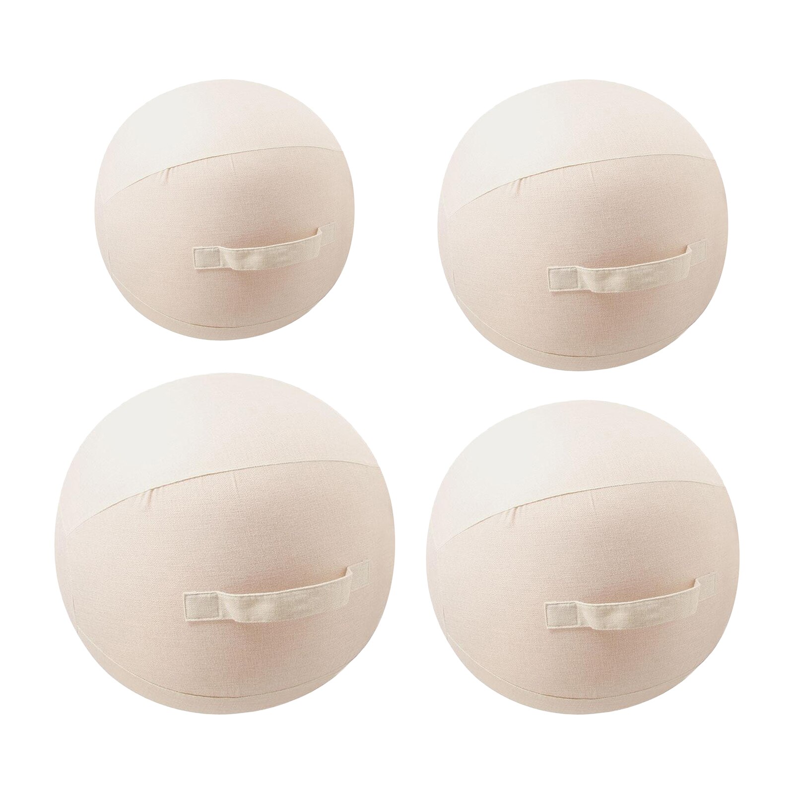 Stability Balance Ball Cover Training Ball Cover Yoga Ball Wrap for Home Pilates Gym Exercise Anti-slip Cover 45/55/65/75cm